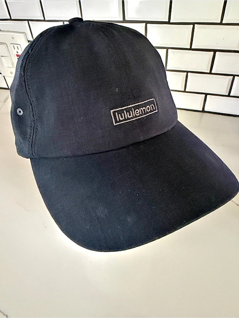 Lululemon Women’s Baller Hat Soft Black Adjustable Baseball Cap OS EXC COND24